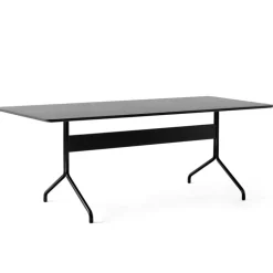 &Tradition Matbord Och Barbord-Pavilion AV19 Matbord 200x90 cm, Valnöt/Krom