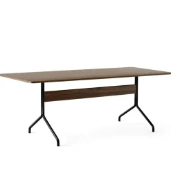 &Tradition Matbord Och Barbord-Pavilion AV19 Matbord 200x90 cm, Valnöt/Krom