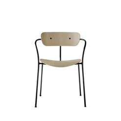 &Tradition Stolar-Pavilion Av2 Stol, Lackad Valnöt