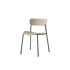Pavilion Av1 Stol, Svartlackad Ek