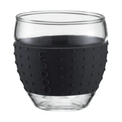Bodum Kaffekoppar-Pavina Glas Med Silikon , 10 cl, 2-Pack