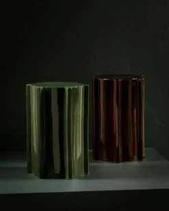 Pawn Sidobord Geometrical, Brun