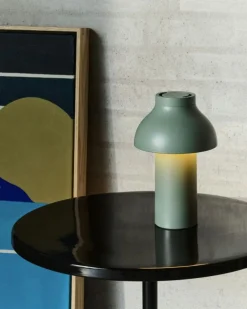 PC No 2 Bordslampa Portabel, Oliv