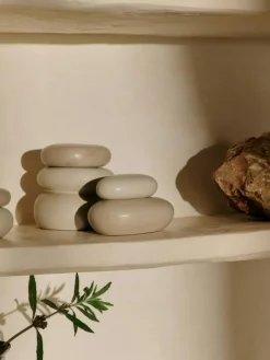 Pebble Ask Cream / Sand, 8 cm