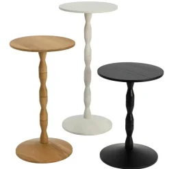 Pedestal Sidobord Ek, Ek