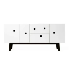 Zweed Tv-Bänkar & Mediabänkar-Peep M2 Mediabänk, Slate Grey/Svart