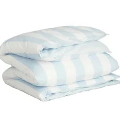 Gant Home Påslakan-Percale Stripe Påslakan 150x210 cm, Rich Blue
