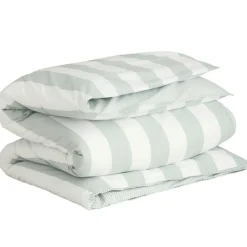 Gant Home Påslakan-Percale Stripe Påslakan 150x210 cm, Rich Blue