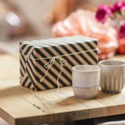 Perlemor Muggar 2-pack, Sand