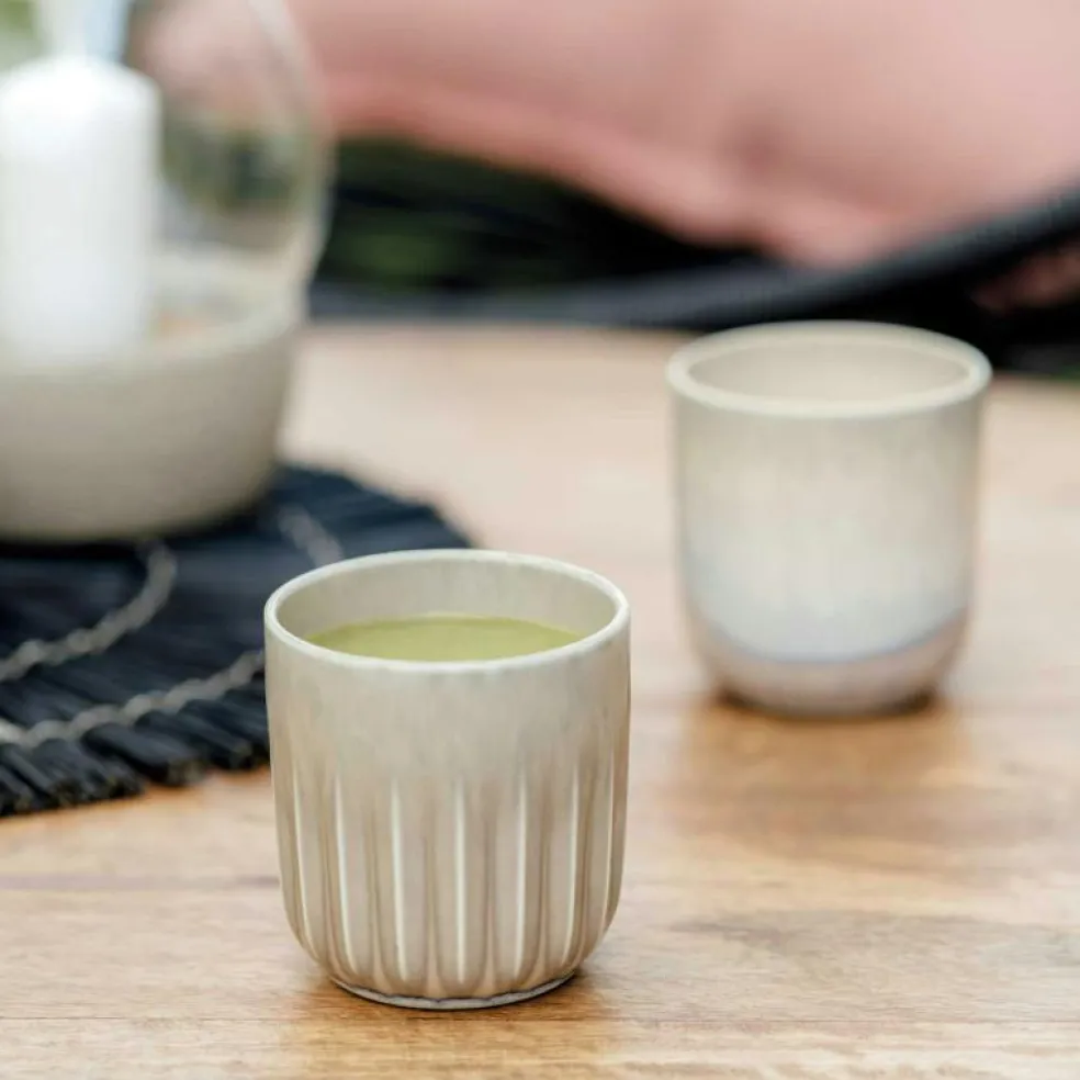 Perlemor Muggar 2-pack, Sand