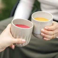 Perlemor Muggar 2-pack, Sand