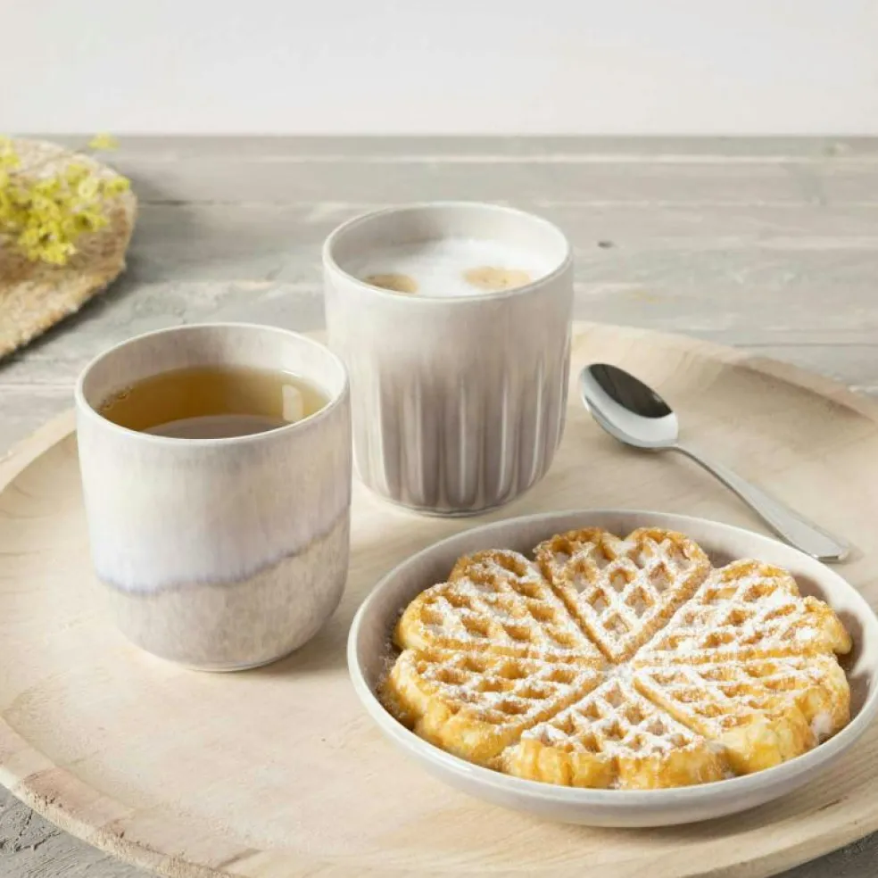 Perlemor Muggar 2-pack, Sand