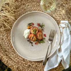 Perlemor Tallrik 27 cm, Sand