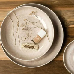 Perlemor Tallrik 27 cm, Sand