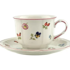 Villeroy & Boch Kaffekoppar-Petite Fleur Cappuccinokopp Med Fat
