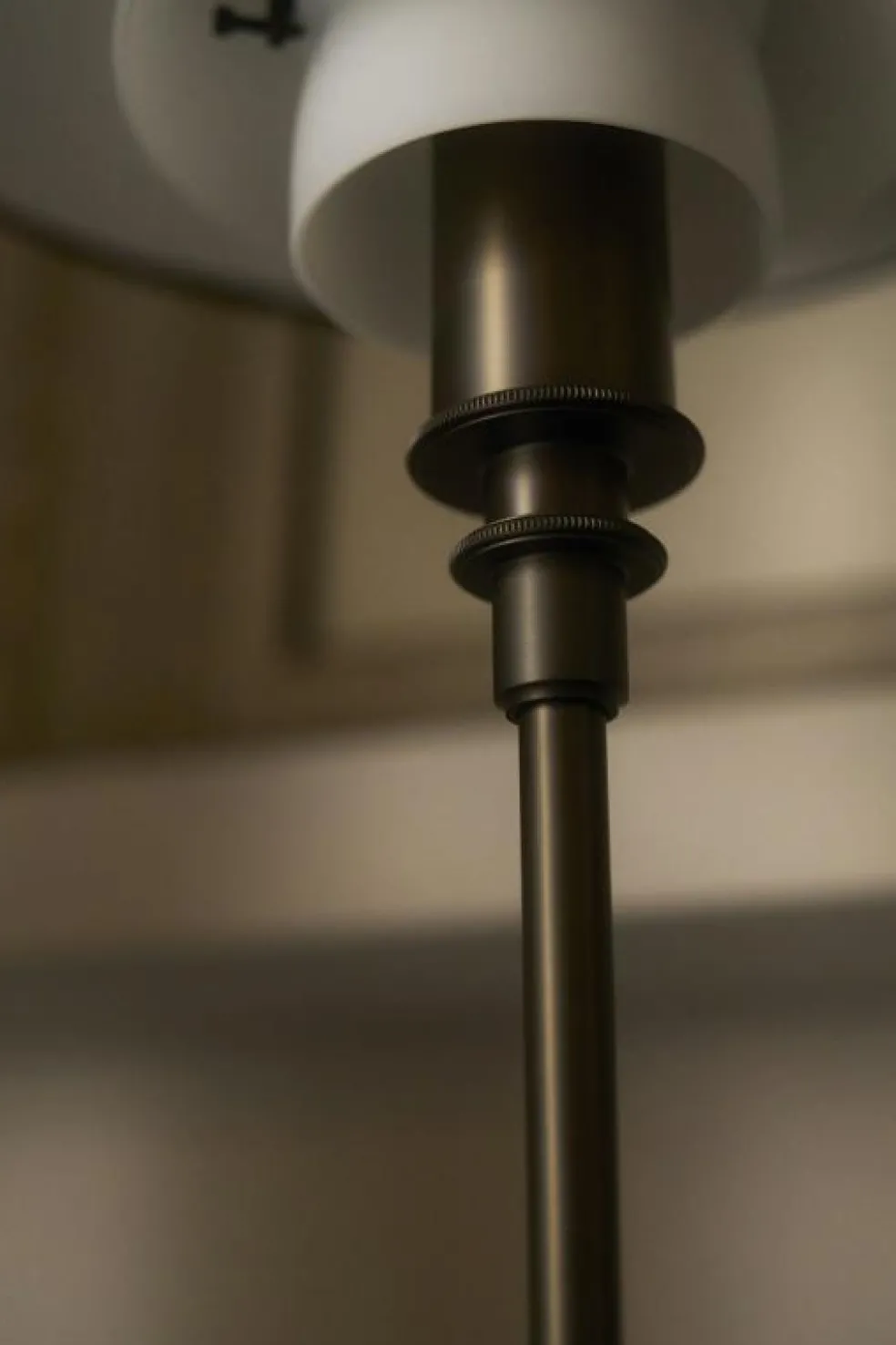 PH 3/2 Bordslampa, Aged Brass / Opalglas