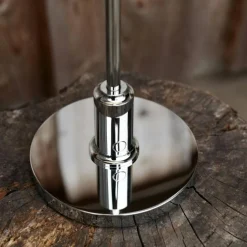 PH 2/1 Bordslampa Portabel, Krompläterad