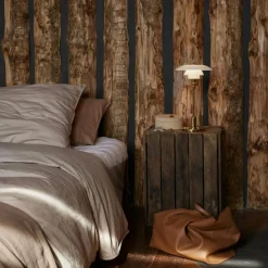 PH 2/1 Bordslampa Portabel, Krompläterad