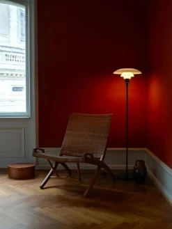 Louis Poulsen Golvlampor-PH 3½-2½ Golvlampa, Mässing