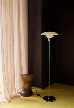 Louis Poulsen Golvlampor-PH 3½-2½ Golvlampa, Mässing