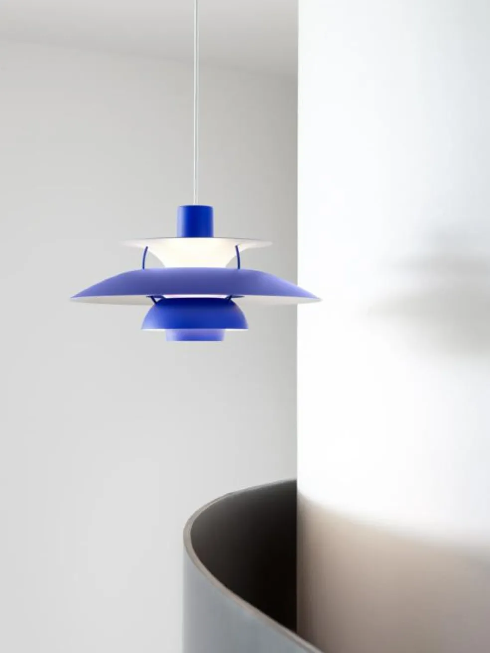 PH 5 Mini Pendel, Monochrome Blue