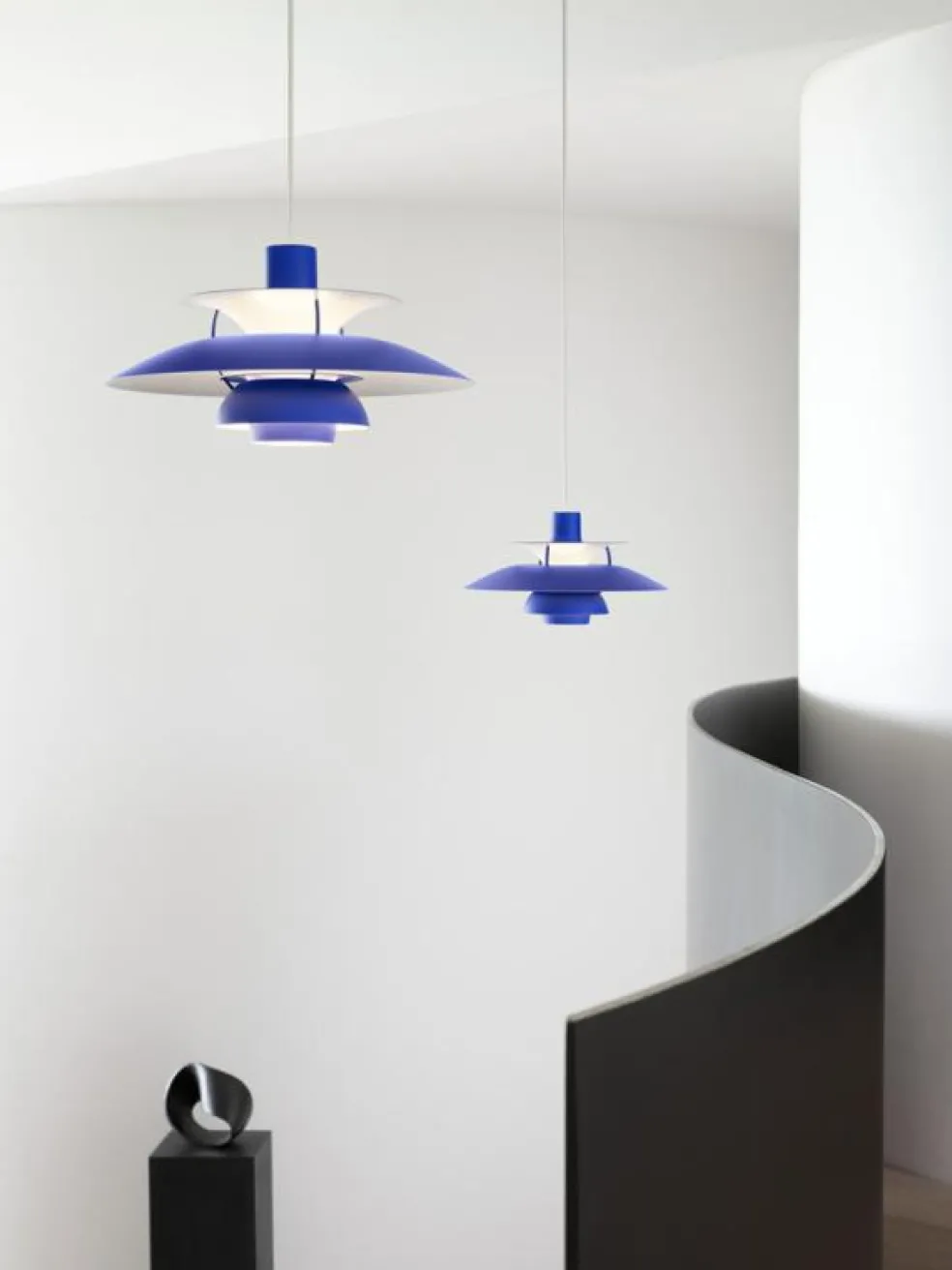 PH 5 Mini Pendel, Monochrome Blue