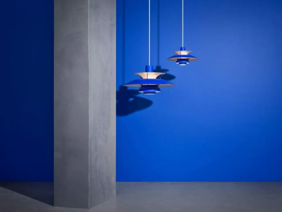 PH 5 Mini Pendel, Monochrome Blue