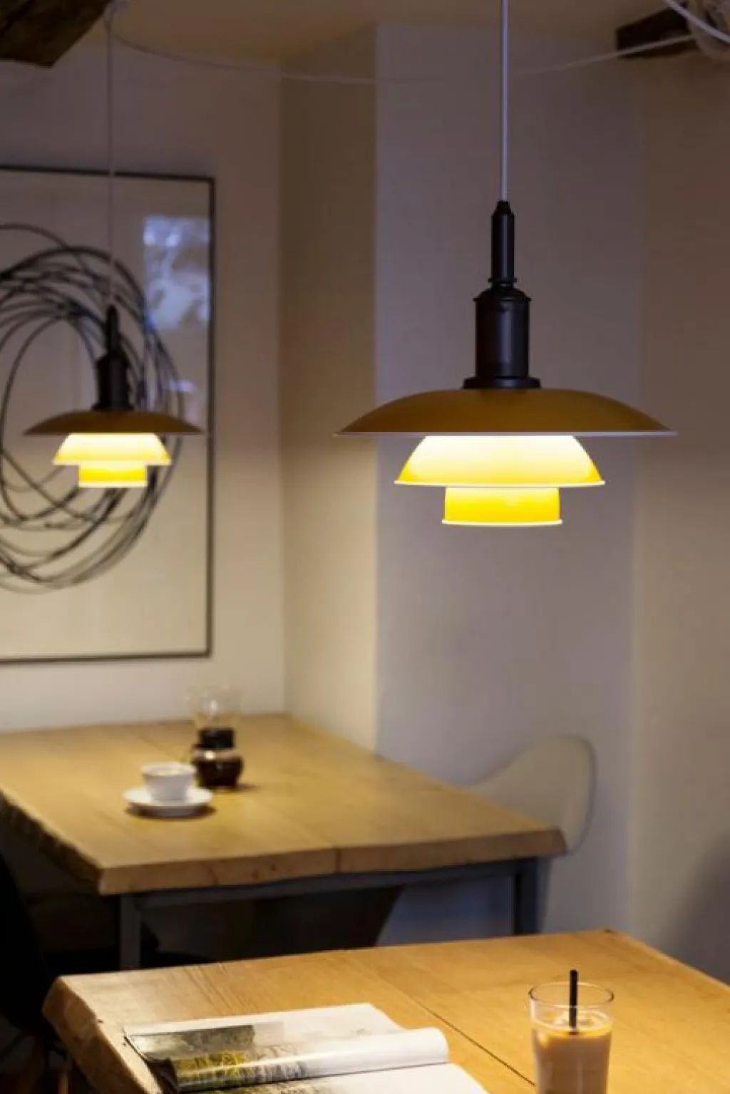 Louis Poulsen Pendellampor-PH 3½-3 Pendel, Grön