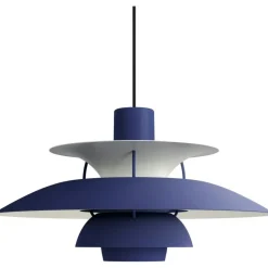 Louis Poulsen Pendellampor-PH 5 Pendel, Pastell Ostrongrå / Blå / Rosa