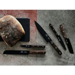 Lion Sabatier Knivset-Phenix Knivset 5 Delar, Wengéträ