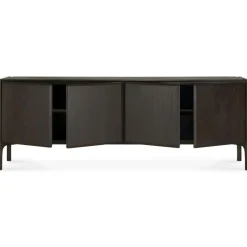 Ethnicraft Skänkar & Sideboards-PI Skänk Med 4 Dörrar, Ek