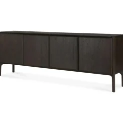 Ethnicraft Skänkar & Sideboards-PI Skänk Med 4 Dörrar, Ek