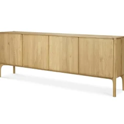 Ethnicraft Skänkar & Sideboards-PI Skänk Med 4 Dörrar, Ek