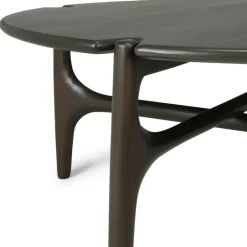 Ethnicraft Soffbord-PI Soffbord Mahogny, Ø80 cm