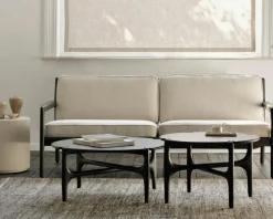 Ethnicraft Soffbord-PI Soffbord Mahogny, Ø80 cm