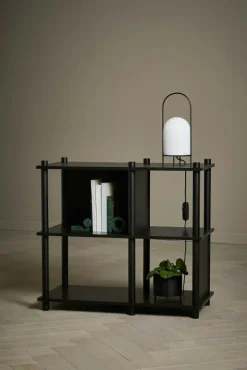 Woud Krukor-Pidestall Kruka Ø40 cm, Svart