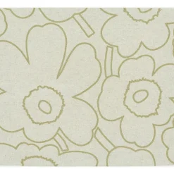 Pieni Piirto Unikko Bordstablett 35x40 cm, Linen / Guld