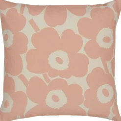 Marimekko Prydnadskuddar & Fodral-Pieni Unikko Kuddfodral 50x50 cm, Cream / Caramel