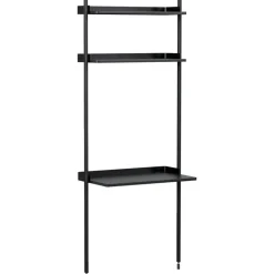 HAY Skrivbord|Modulära Hyllsystem-Pier System 11 1 column, PS White / Aluminium