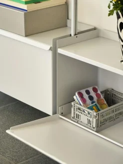 HAY Modulära Hyllsystem-Pier System 132 2 columns, PS Black / Black