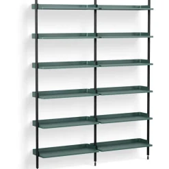 HAY Modulära Hyllsystem-Pier System 102 2 columns, PS Black / Black