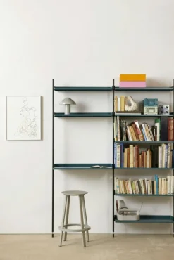 HAY Modulära Hyllsystem-Pier System 102 2 columns, PS Black / Black