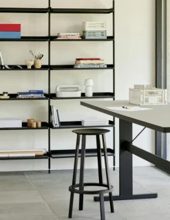 HAY Modulära Hyllsystem-Pier System 102 2 columns, PS Black / Black