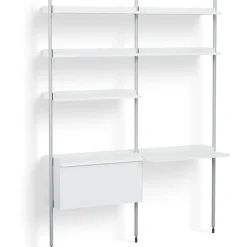 HAY Modulära Hyllsystem-Pier System 12 2 columns, PS Black / Black