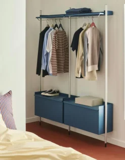 HAY Modulära Hyllsystem-Pier System Hylla Med Hängare, PS Black