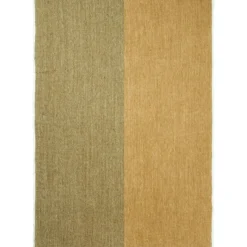 Ferm Living Plädar & Filtar-Pila Pläd 120x170 cm, Svart / Elm Green