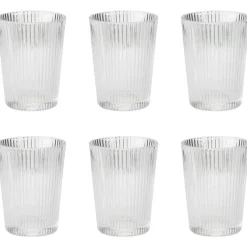 Pilastro Glas 6-pack, Klar