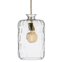 EBB & FLOW Plafonder-Pillar Pendel 19 cm, /Mässing