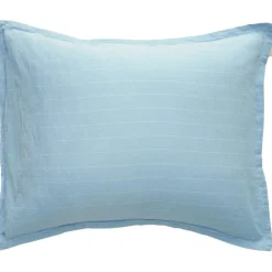 Pinstripe Örngott 50x60 cm, Shade Blue