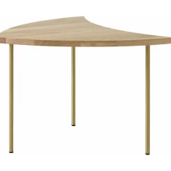 Pinwheel HM7 Bord, Valnöt/Rostfritt Stål